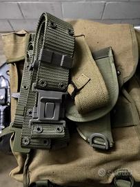 zainetto tattico basco amaranto borraccia cinturon