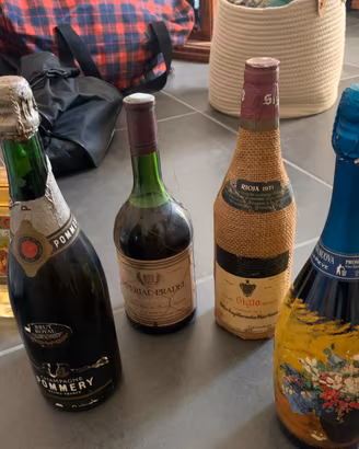 Lotto 6 Bott Vintage Champagne Rioja 1971 Liquori
