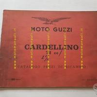 Moto Guzzi Cardellino 73 1959 catalogo ricambi