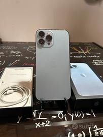 Apple iPhone 13 Pro Max 128GB AZZURRO COME NUOVO