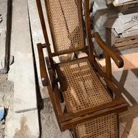 Sedia di legno pieghevole