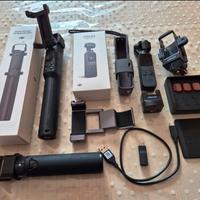 DJI OSMO POCKET GIMBAL 3 ASSI  4K + ACCESSORI