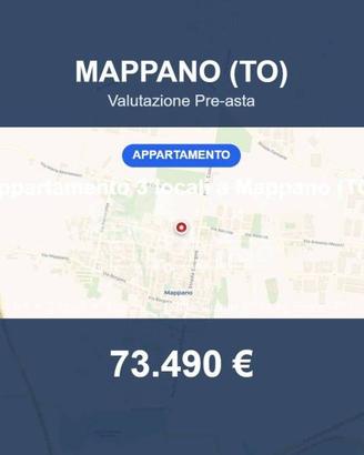 Immobile in asta di 64 m² con box auto a Mappano