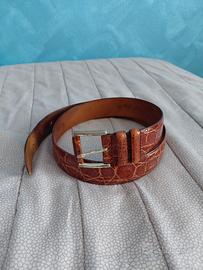 Cintura di pelle fatta a mano - tg. 100/46