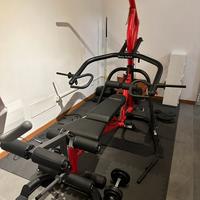 Body-Solid Corner Leverage Gym + accessori