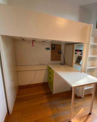 letto a soppalco modello STUVA IKEA