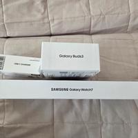 samsung galaxy watch+buds3 nere e caricabatteria