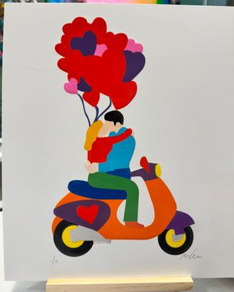 Serigrafia Marco Lodola firmata