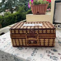 Cesto pic-nic in vimini