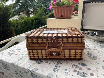Cesto pic-nic in vimini