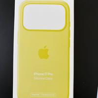 Cover originale gialla neon iPhone 17 Pro