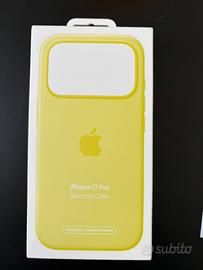 Cover originale gialla neon iPhone 17 Pro