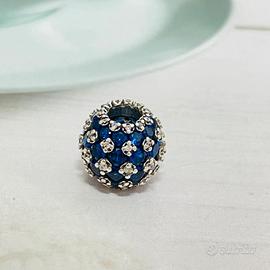 Charm Pandora Pavè Pietre Luminose Blu 792630C02
