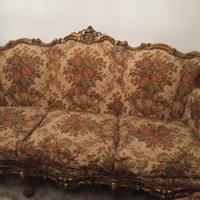 divano vintage+poltrone 