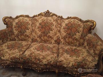 divano vintage+poltrone 