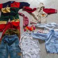 ABBIGLIAMENTO e BIANCHERIA da 1 ANNO A 12 ANNI