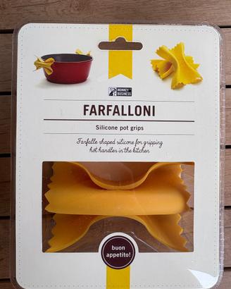 Farfalloni - Presine in silicone a forma di pasta