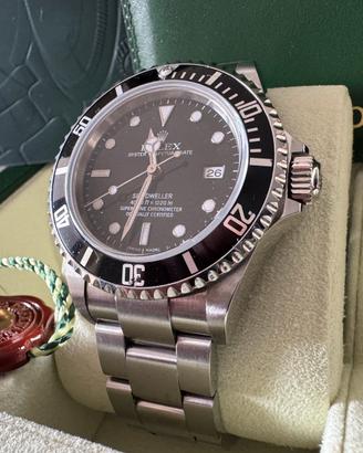 Rolex Sea Dweller acciao 16600 anno 2005 full