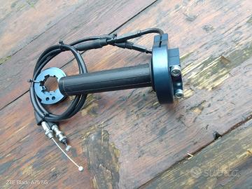 Accossato, comando gas rapido racing