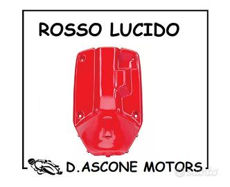 RETRO SCUDO BOOSTER ROSSO LUCIDO CON TAPPO NUMERI 