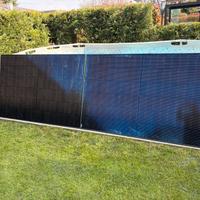 Pannello fotovoltaivo bifacciale 450w