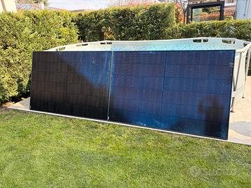 Pannello fotovoltaivo bifacciale 450w