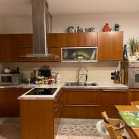 Cucina lineare 380 cm con elettrodomestici
