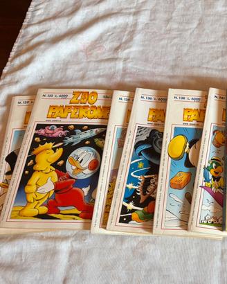 Lotto 6 Fumetti Zio Paperone 129 132 134 136 138