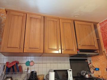 pensili in vero legno