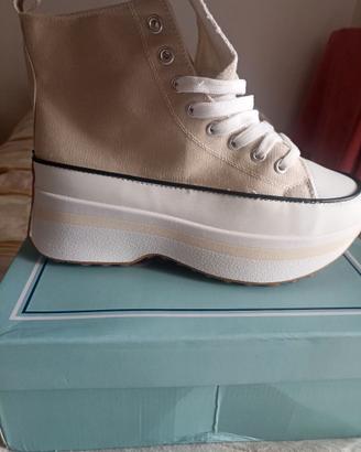 scarpe femminili e maschili