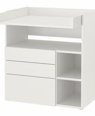 Fasciatoio Ikea Smastad con 3 cassetti e 2 ripiani