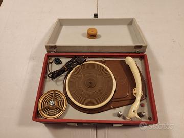 Giradischi fono valigia tedesca PE anni '60