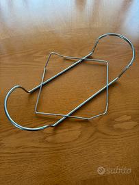 Porta teglia in acciaio