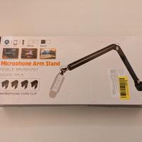 Braccio per microfono 
