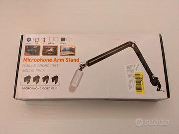 Braccio per microfono 