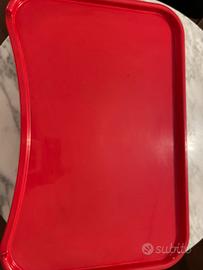Vassoio da letto Kartell rosso design