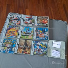 nintendo dsi con 9 giochi