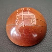 Pomello cambio in mogano Fiat 500 Riva