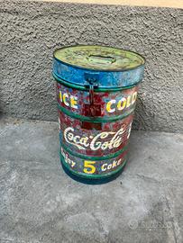 Secchio frigo Coca-Cola vintage anni '50 Ice Cold