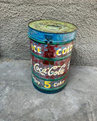 Secchio frigo Coca-Cola vintage anni '50 Ice Cold