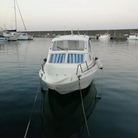 Barca semicabinato con motore 40 cv