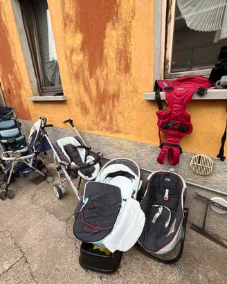 Passeggini e Trasporti ￼n spalla