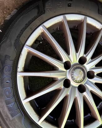 cerchi Alfa Romeo 159 Misura 16