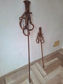 Coppia di stadere antiche bilancie
