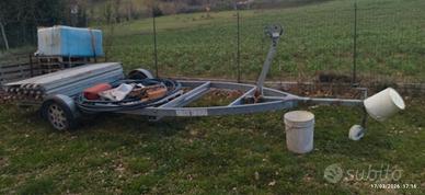 carrello per laggio imbarcazioni 