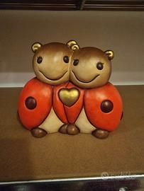 thun Coppia Coccinelle  con cuore