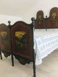 Letto antico fine 800