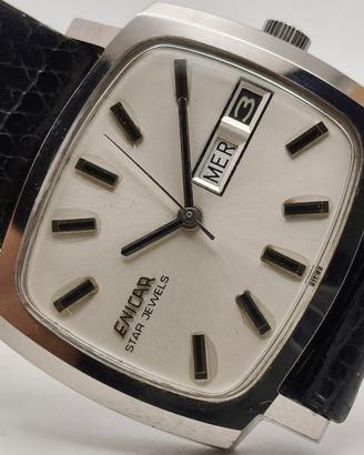 Enicar Star Jewels svizzero anni '70 ref.163-01-01