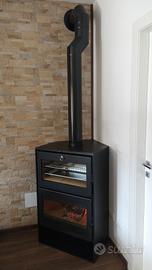 Stufa a legna Lacunza Oslo con forno