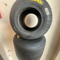 GOMME KART MG SM GIALLE NUOVE
